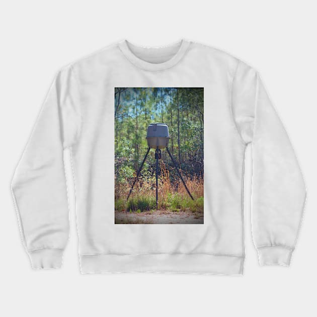 Deer Feeder Crewneck Sweatshirt by Cynthia48